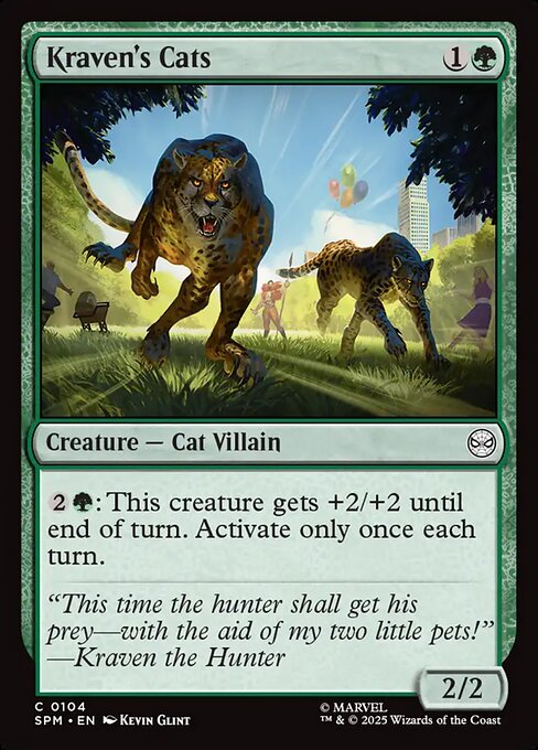 Kraven's Cats // Marvel's Spider-Man // SPM 104