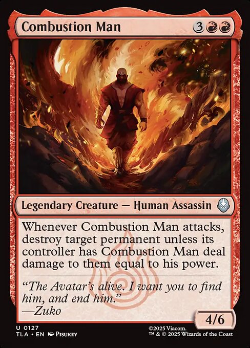 Combustion Man // Avatar: The Last Airbender // TLA 127