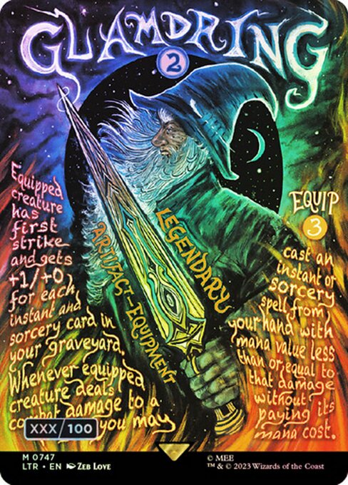 Glamdring // The Lord of the Rings: Tales of Middle-earth // LTR 747z