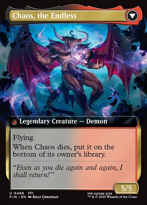 Garland, Knight of Cornelia // Chaos, the Endless // Final Fantasy // FIN 486