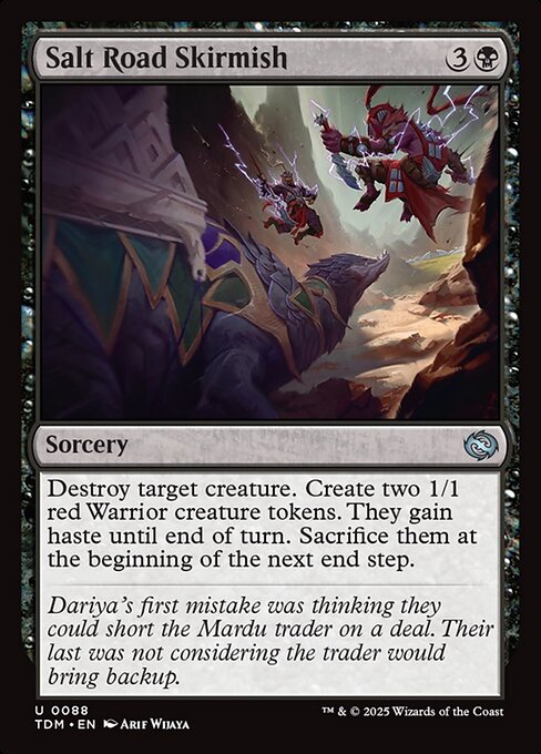 Salt Road Skirmish // Tarkir: Dragonstorm // TDM 88