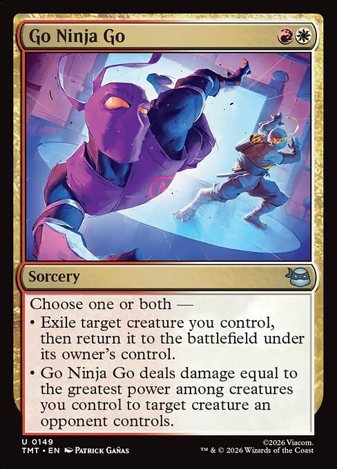 Go Ninja Go // MTG // TMT 149