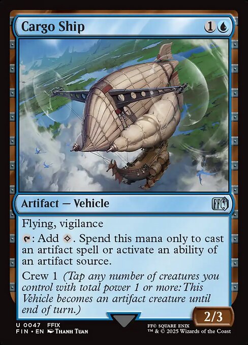 Cargo Ship // Final Fantasy // FIN 47