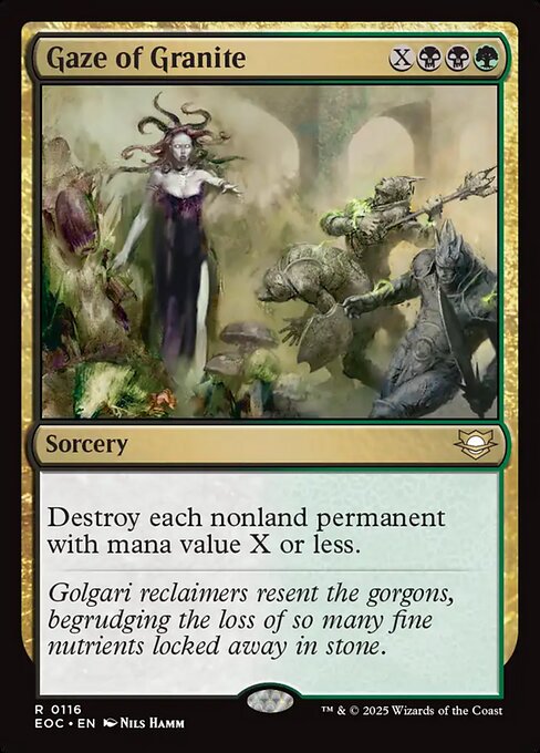 Gaze of Granite // Edge of Eternities Commander // EOC 116