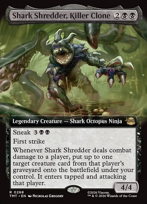 Shark Shredder, Killer Clone // MTG // TMT 268