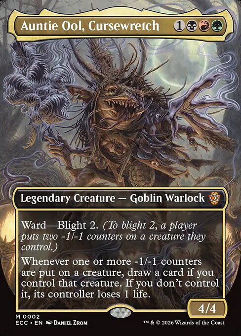 Auntie Ool, Cursewretch // Lorwyn Eclipsed Commander // ECC 2