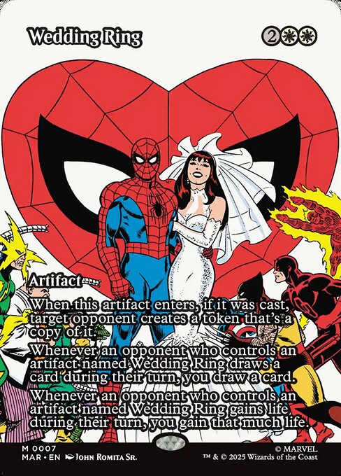 Wedding Ring // Marvel Universe // MAR 7