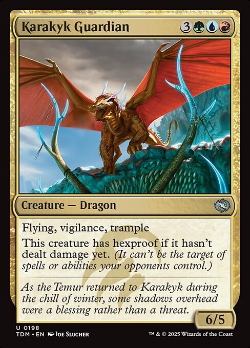 Karakyk Guardian // Tarkir: Dragonstorm // TDM 198
