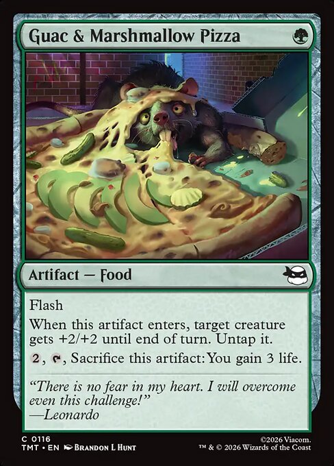 Guac & Marshmallow Pizza // MTG // TMT 116