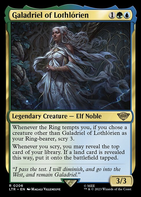 Galadriel of Lothlórien // The Lord of the Rings: Tales of Middle-earth // LTR 206