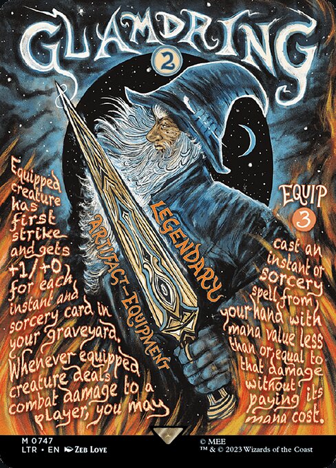 Glamdring // The Lord of the Rings: Tales of Middle-earth // LTR 747