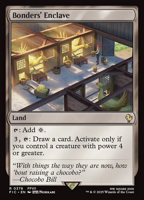 Bonders' Enclave // Final Fantasy Commander // FIC 376