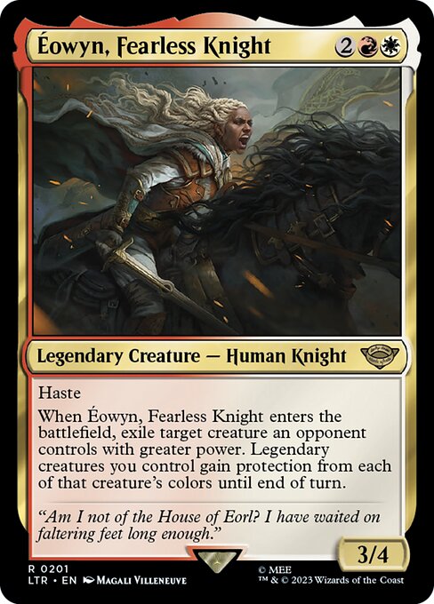 Éowyn, Fearless Knight // The Lord of the Rings: Tales of Middle-earth // LTR 201