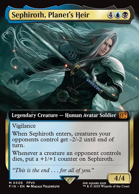 Sephiroth, Planet's Heir // Final Fantasy // FIN 505