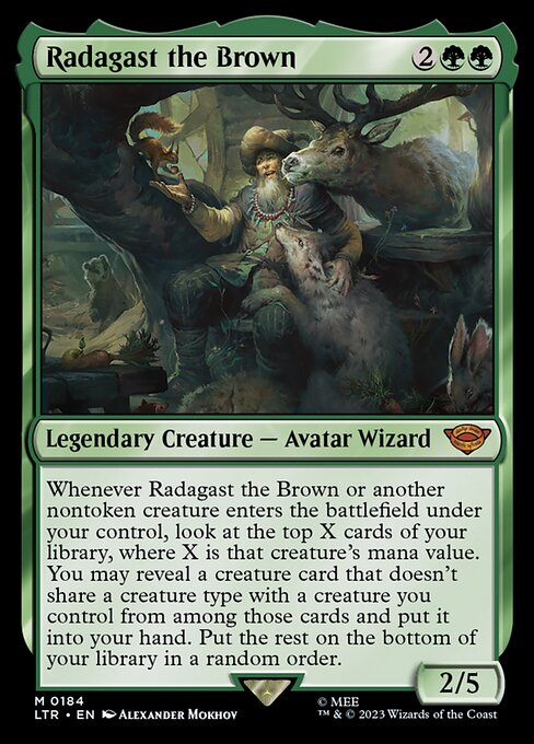 Radagast the Brown // The Lord of the Rings: Tales of Middle-earth // LTR 184