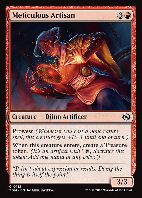 Meticulous Artisan // Tarkir: Dragonstorm // TDM 112