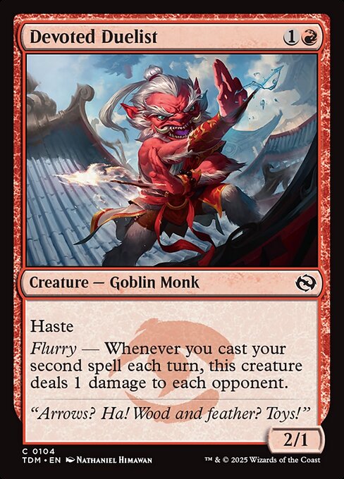 Devoted Duelist // Tarkir: Dragonstorm // TDM 104