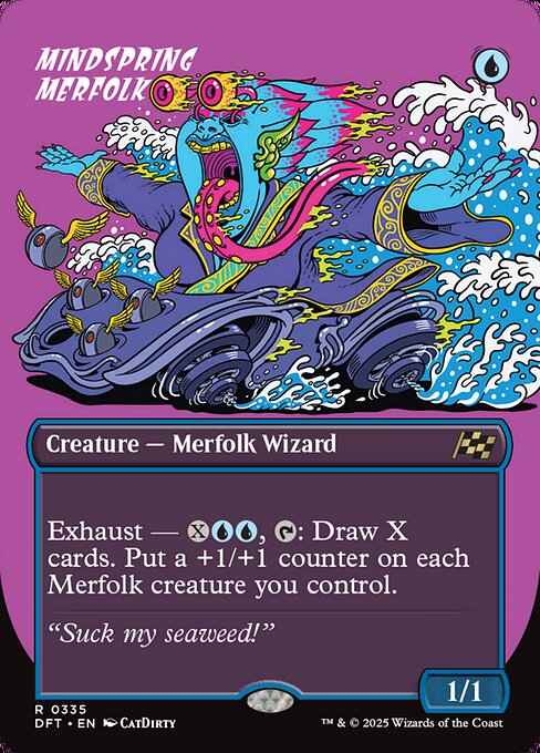 Mindspring Merfolk // Aetherdrift // DFT 335