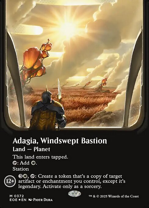 Adagia, Windswept Bastion // Edge of Eternities // EOE 372