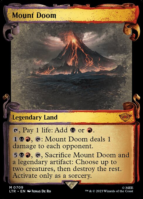 Mount Doom // The Lord of the Rings: Tales of Middle-earth // LTR 709