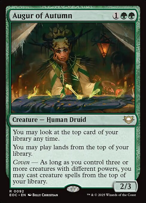 Augur of Autumn // Edge of Eternities Commander // EOC 92