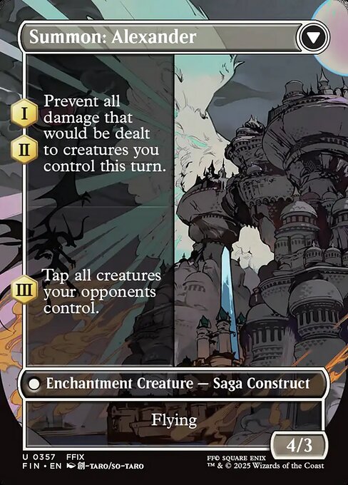 Crystal Fragments // Summon: Alexander // Final Fantasy // FIN 357