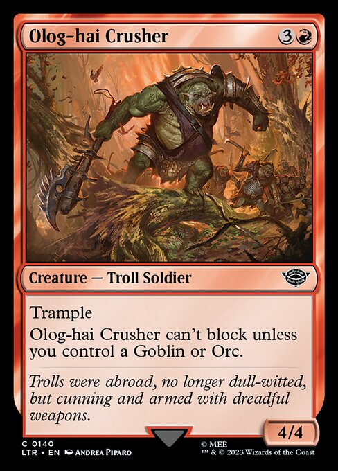 Olog-hai Crusher // The Lord of the Rings: Tales of Middle-earth // LTR 140