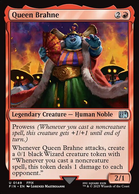 Queen Brahne // Final Fantasy // FIN 149