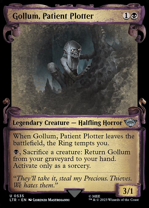 Gollum, Patient Plotter // The Lord of the Rings: Tales of Middle-earth // LTR 535