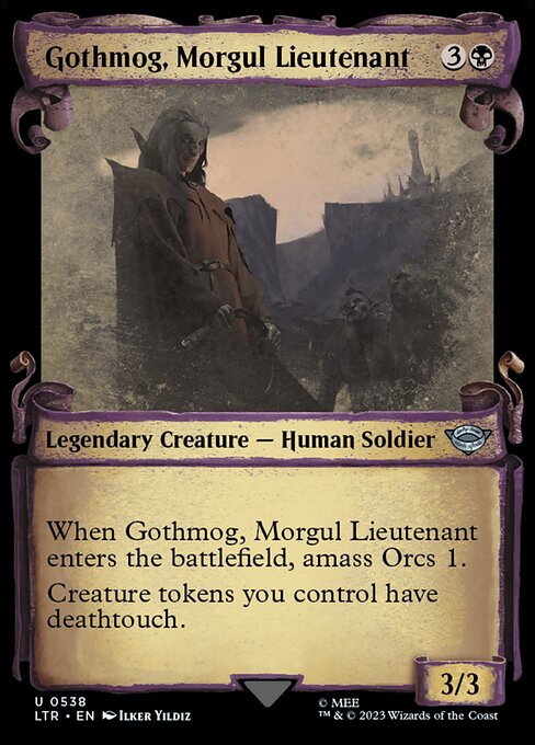 Gothmog, Morgul Lieutenant // The Lord of the Rings: Tales of Middle-earth // LTR 538