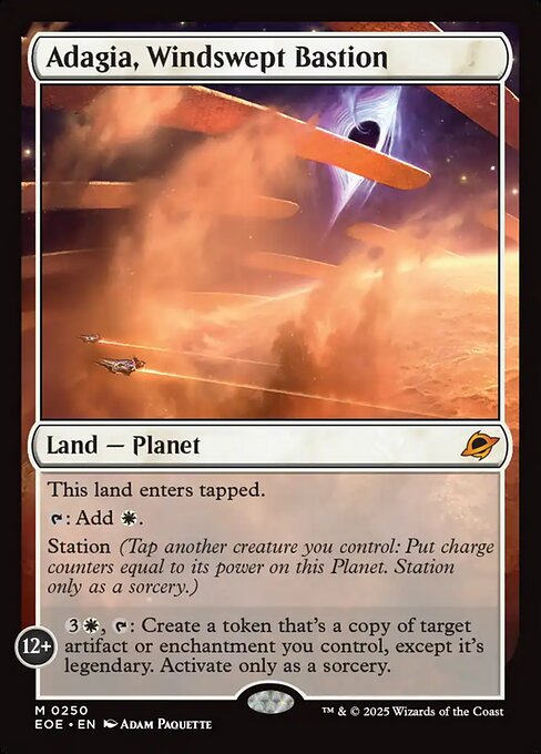 Adagia, Windswept Bastion // Edge of Eternities // EOE 250