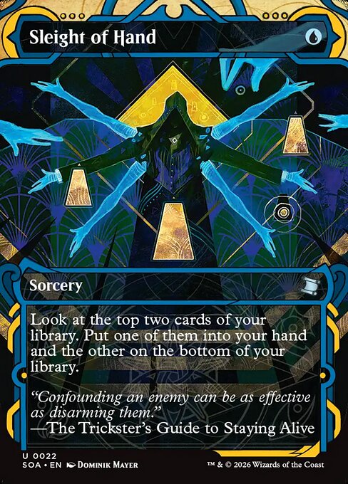 Sleight of Hand // Secrets of Strixhaven Mystical Archive // SOA 22