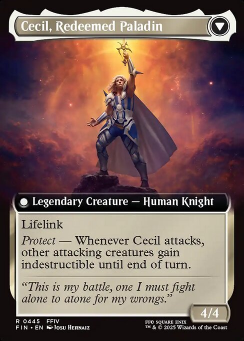 Cecil, Dark Knight // Cecil, Redeemed Paladin // Final Fantasy // FIN 445