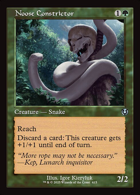 Noose Constrictor // Innistrad Remastered // INR 415