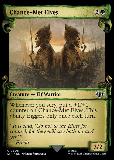 Chance-Met Elves // The Lord of the Rings: Tales of Middle-earth // LTR 608