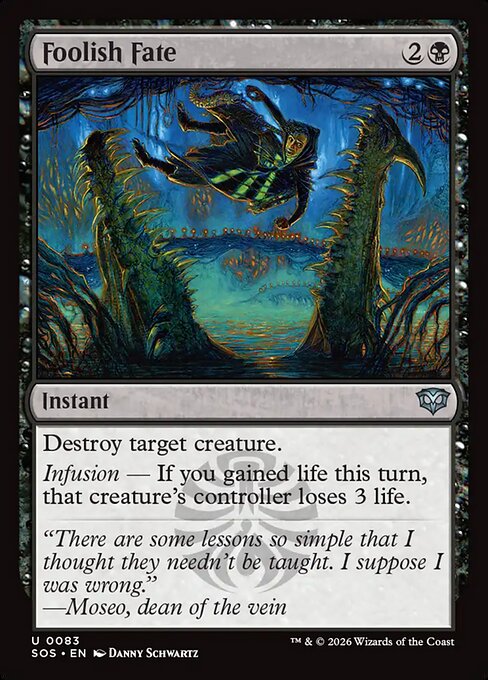 Foolish Fate // Secrets of Strixhaven // SOS 83