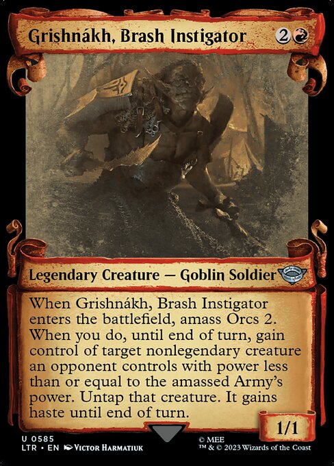 Grishnákh, Brash Instigator // The Lord of the Rings: Tales of Middle-earth // LTR 585
