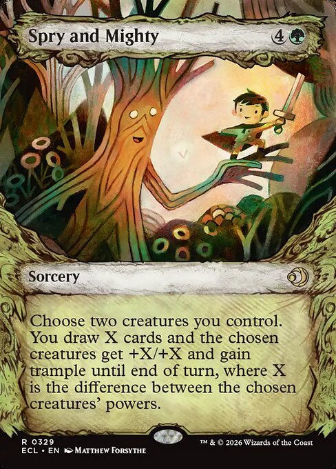 Spry and Mighty // Lorwyn Eclipsed // ECL 329