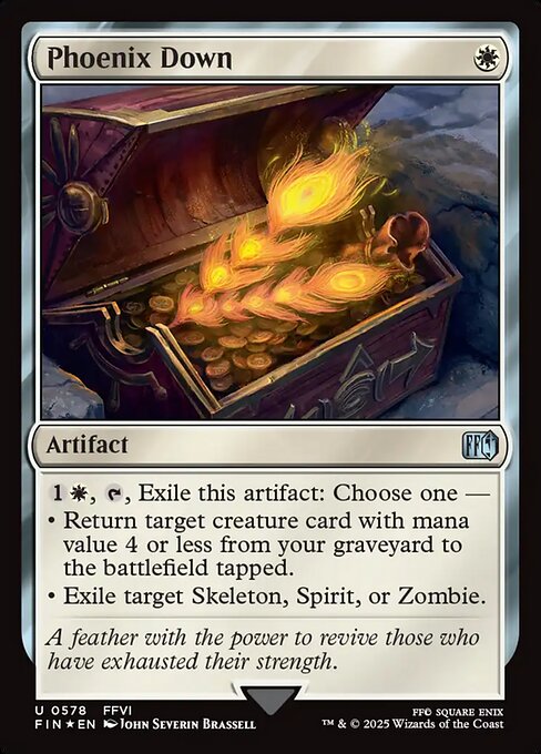 Phoenix Down // Final Fantasy // FIN 578