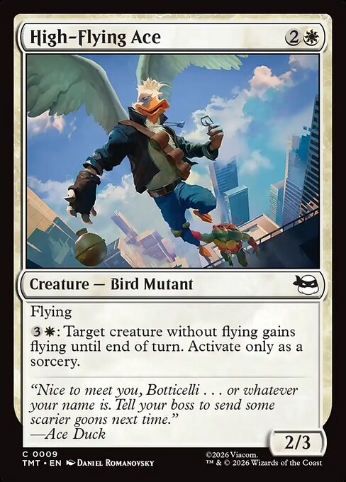 High-Flying Ace // MTG // TMT 9