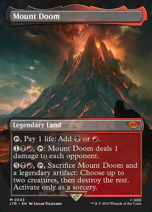 Mount Doom // The Lord of the Rings: Tales of Middle-earth // LTR 343