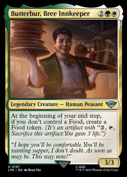 Butterbur, Bree Innkeeper // The Lord of the Rings: Tales of Middle-earth // LTR 197