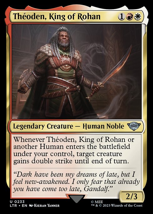 Théoden, King of Rohan // The Lord of the Rings: Tales of Middle-earth // LTR 233