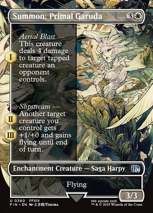 Summon: Primal Garuda // Final Fantasy // FIN 360