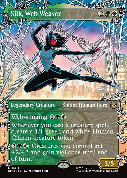 Silk, Web Weaver // Marvel's Spider-Man // SPM 215