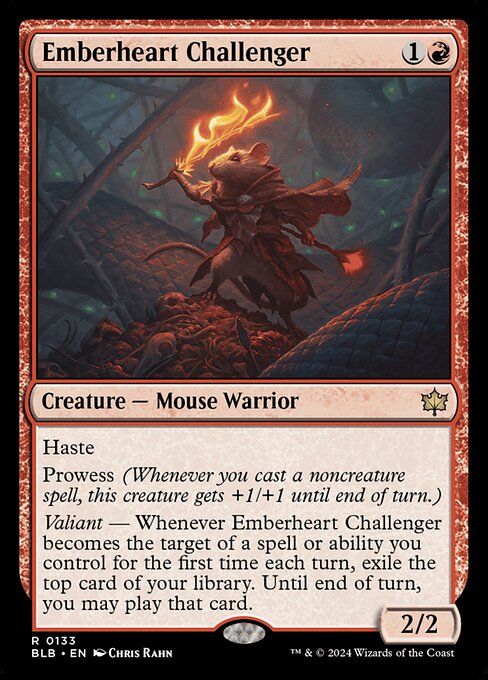 Emberheart Challenger // Bloomburrow // BLB 133