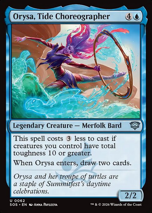 Orysa, Tide Choreographer // Secrets of Strixhaven // SOS 62