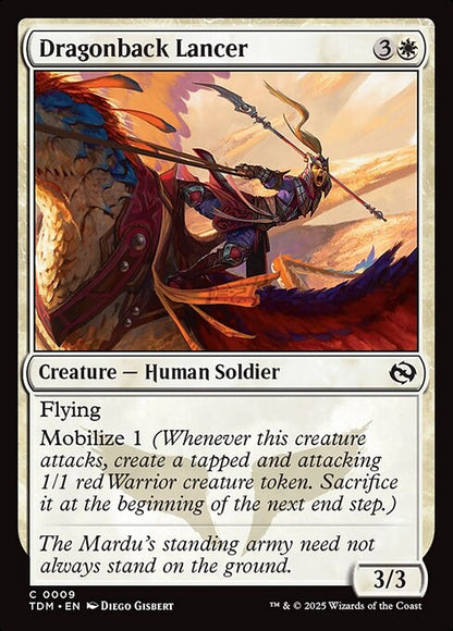 Dragonback Lancer // Tarkir: Dragonstorm // TDM 9