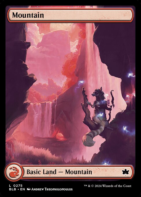 Mountain // Bloomburrow // BLB 275