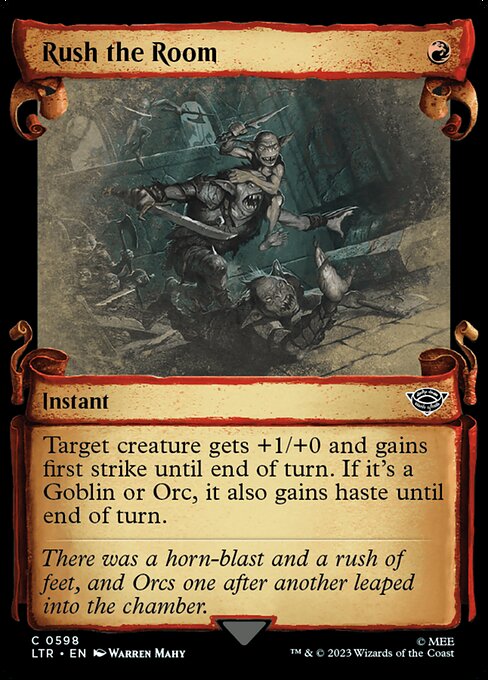 Rush the Room // The Lord of the Rings: Tales of Middle-earth // LTR 598